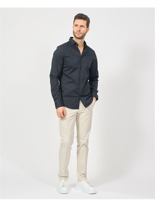 Armani long-sleeved cotton shirt ARMANI EXCHANGE | 8NZC31-ZN28Z1510